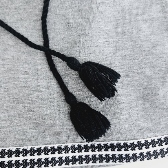 J. Crew Tassel Tank Top in Heather Gray Size Small - Picture 6 of 13